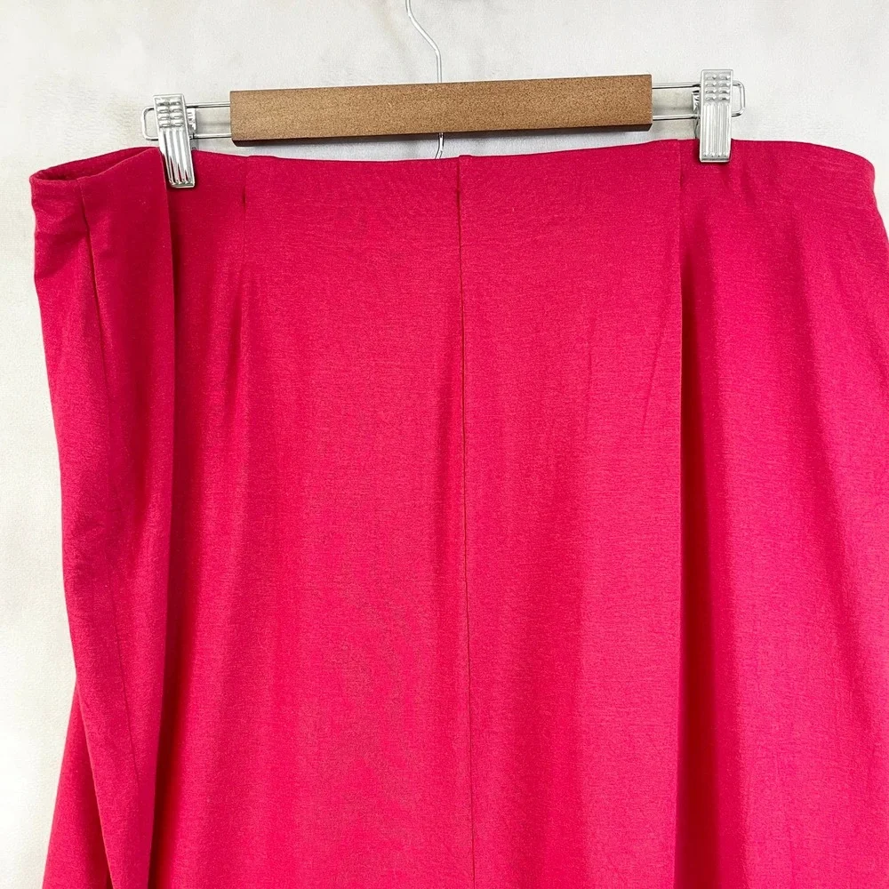 J Jill Wearever Women Skirt Size Large Midi Classic Minimalist Capsule Old Money